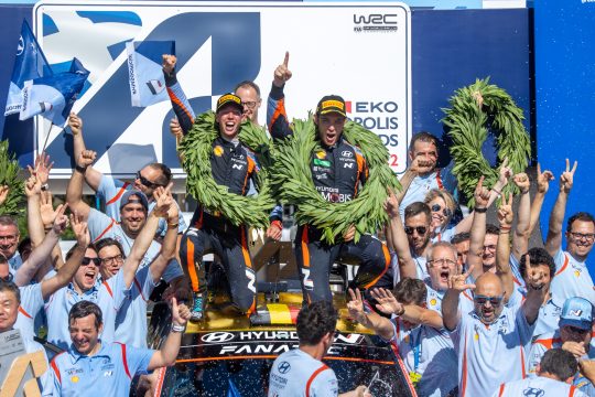 Thierry Neuville/Martjn Wydaeghe gewinnen die Rallye Griechenland