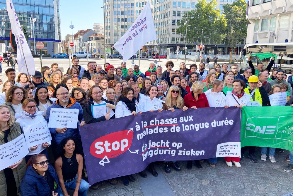 Protest in Brüssel