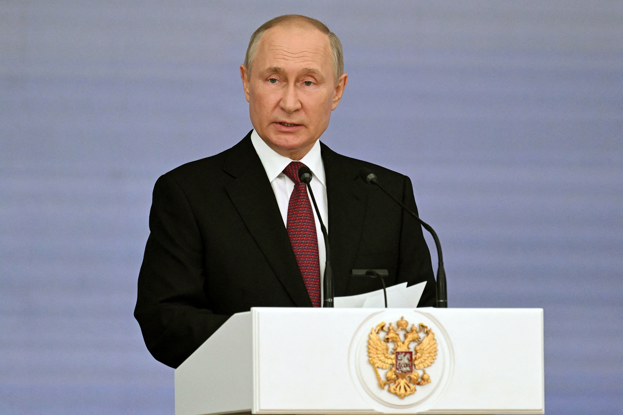 Russlands Präsident Wladimir Putin (Bild: Grigory Sysoyev/Sputnik/AFP)