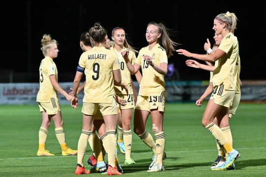 Gegen Armenien haben die "Red Flames" haushoch gewonnen (Bild: David Catry/Belga)