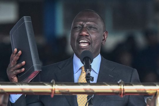 Kenias Präsident William Ruto (Archivbild: Simon Maina/AFP)