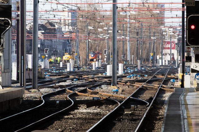Streik bei der Bahn SNCB (Archivbild)