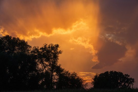 Sonnenuntergang (Illustrationsbild)