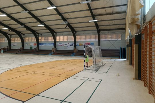 Die Sporthalle Eynatten ist in die Jahre gekommen (Bild: Christophe Ramjoie/BRF)