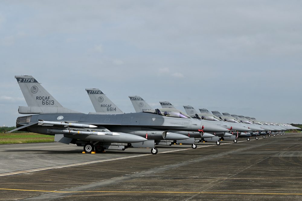 Kampfjets der taiwanesischen Armee (Archivbild: Sam Yeh/AFP)