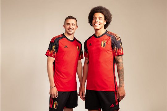 Neue Trikots der Roten Teufel (Bild: RBFA)