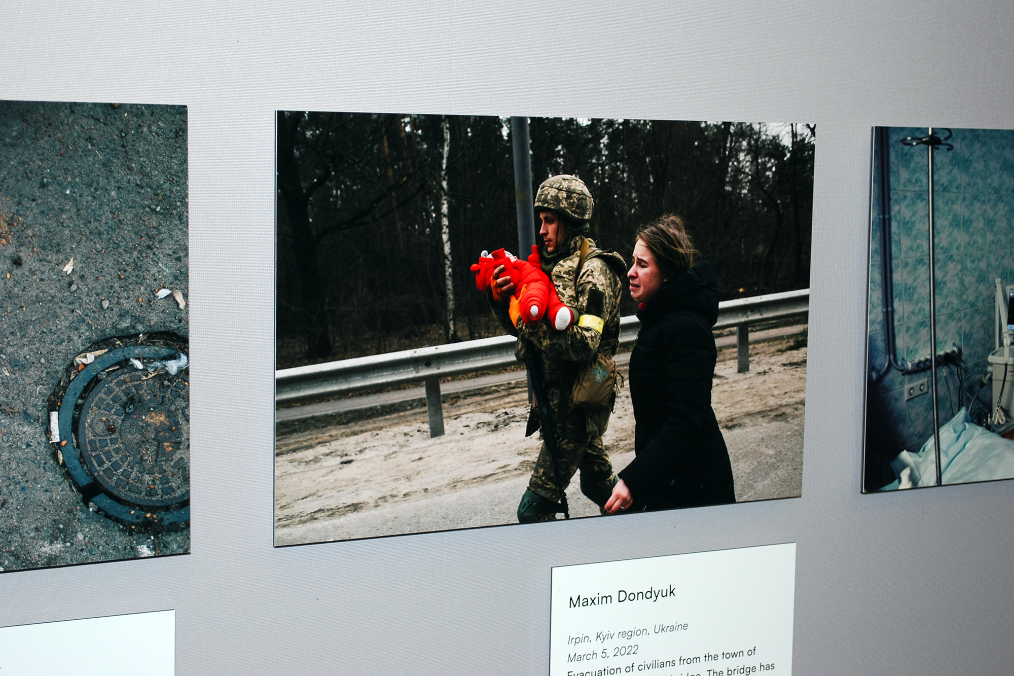 Ausstellung "Russian War Crimes" in Brüssel (Bild: Kay Wagner/BRF)