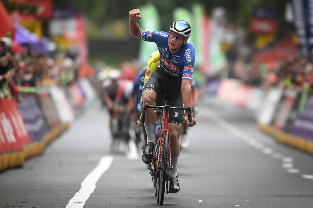 Der Niederländer Mathieu van der Poel gewinnt die Tour de Wallonie (Bild: David Stockman/Belga)