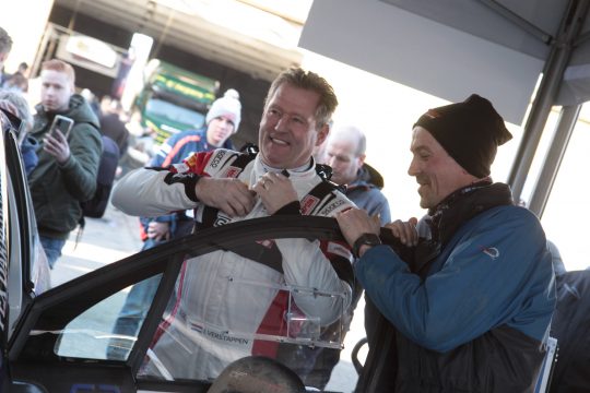 Ex-Formel 1-Star Jos Verstappen, Vater von Weltmeister Max Verstappen, fährt neuerdings erfolgreich Rallyes und ist auch in St. Vith am Start (Bild: Veranstalter )