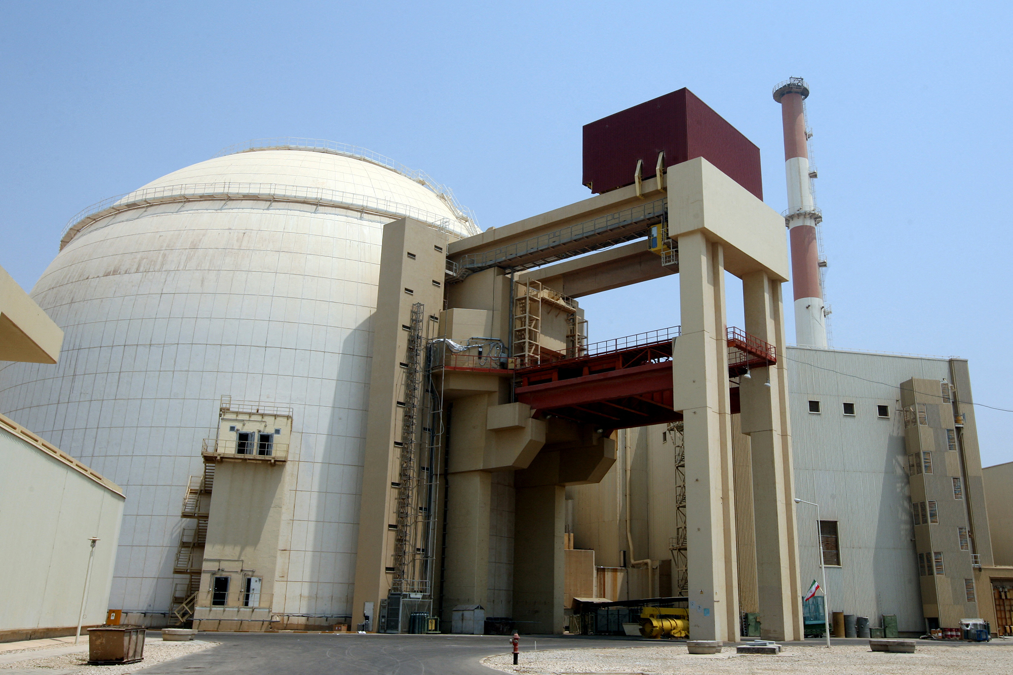 Kernkraftwerk im iranischen Buschehr (Archivbild: Atta Kenare/AFP)