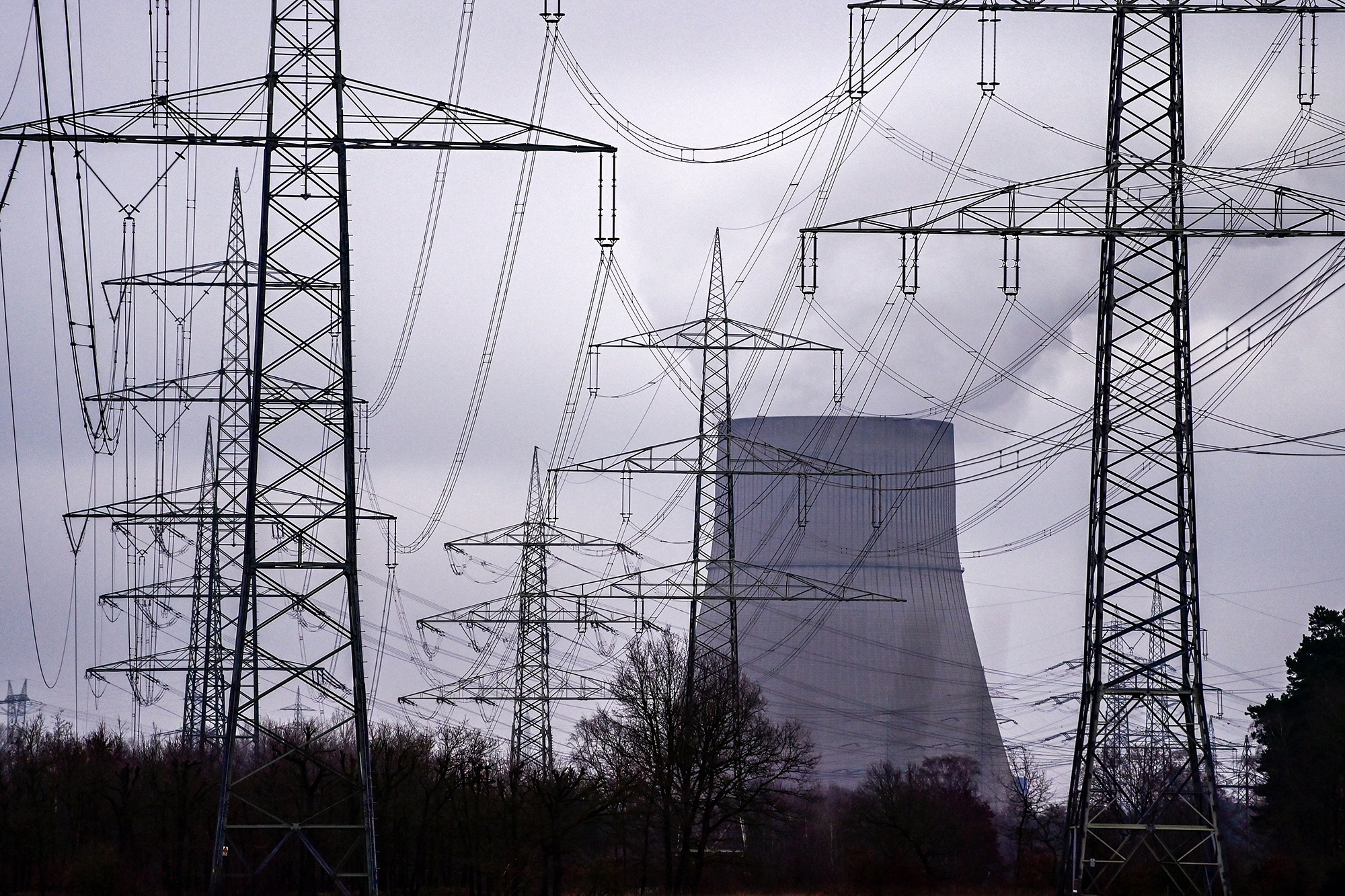 Das Atomkraftwerk Emsland in Lingen im deutschen Bundesland Niedersachsen (Archivbild: Ina Fassbender/AFP)