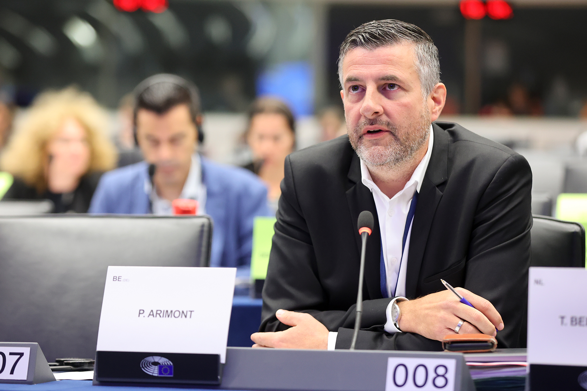 REPowerEU: Pascal Arimont im Ausschuss (Bild: Europäisches Parlament)