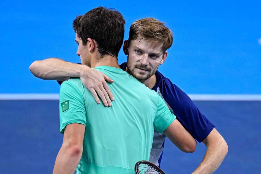 ATPTennisturnier Antwerpen Goffin mit Mühe eine Runde weiter BRF