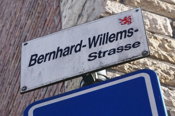 Bernhard-Willems-Straße in St. Vith (Bild: Stephan Pesch/BRF)