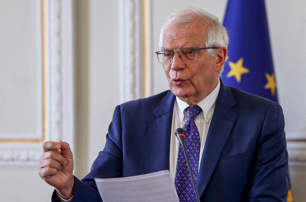 Der EU-Außenbeauftragte Josep Borrell (Archivbild: Atta Kenare/AFP)