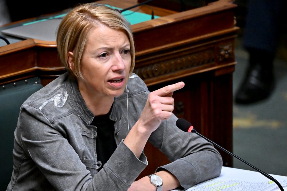 Catherine Fonck von Les Engagés (Archivbild: Dirk Waem/Belga)