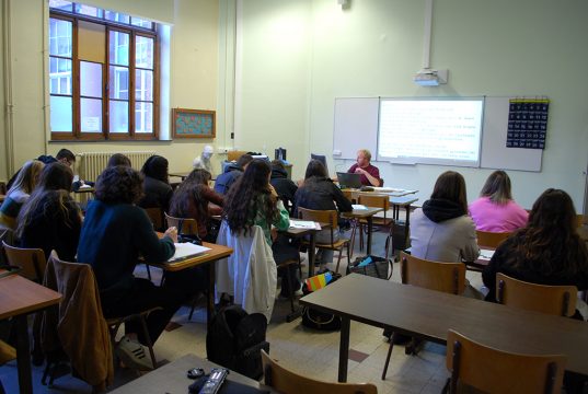 Deutschunterricht in Flandern (Bild: Kay Wagner/BRF)