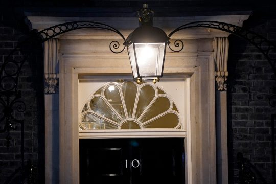 Der Amtssitz des britischen Premierministers in Downing Street 10 (Bild: Niklas Halle'n/AFP)