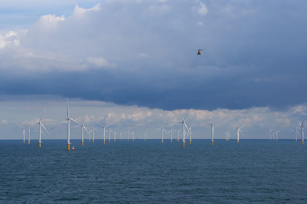 Offshore-Windpark von Elia vor der belgischen Küste