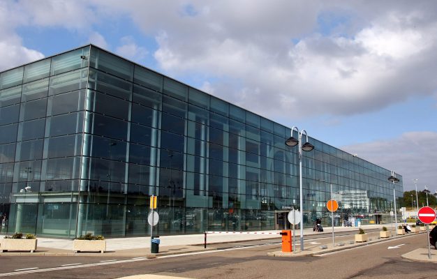 Der Flughafen in Lüttich-Bierset