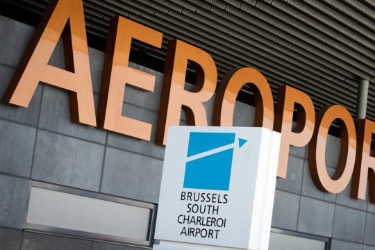 Der Flughafen in Charleroi
