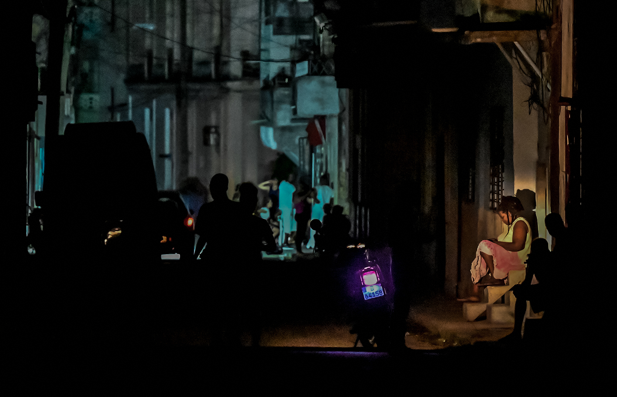 Immer noch kein Strom in Havanna (Bild: Adalberto Roque/AFP)