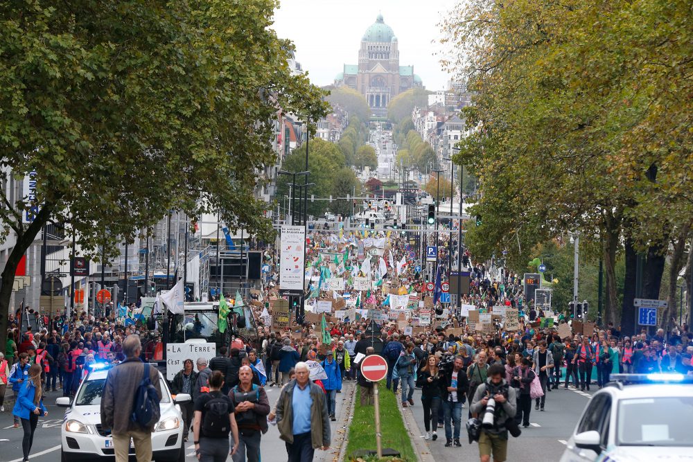 Klima-Demo am 23. Oktober in Brüssel