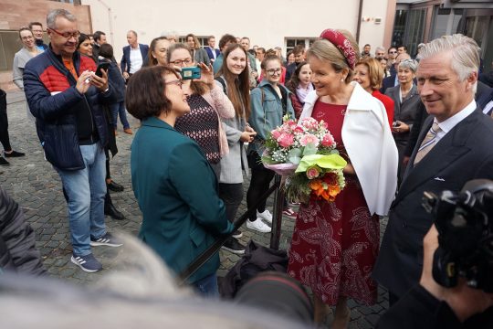 König Philippe und Königin Mathilde besuchen Mainz (Bild: Stephan Pesch/BRF)