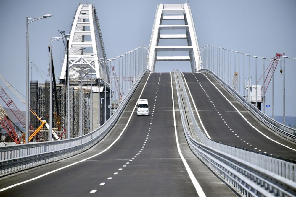 Krim-Brücke (Archivbild: Alexander Nemenov/POOL/AFP)
