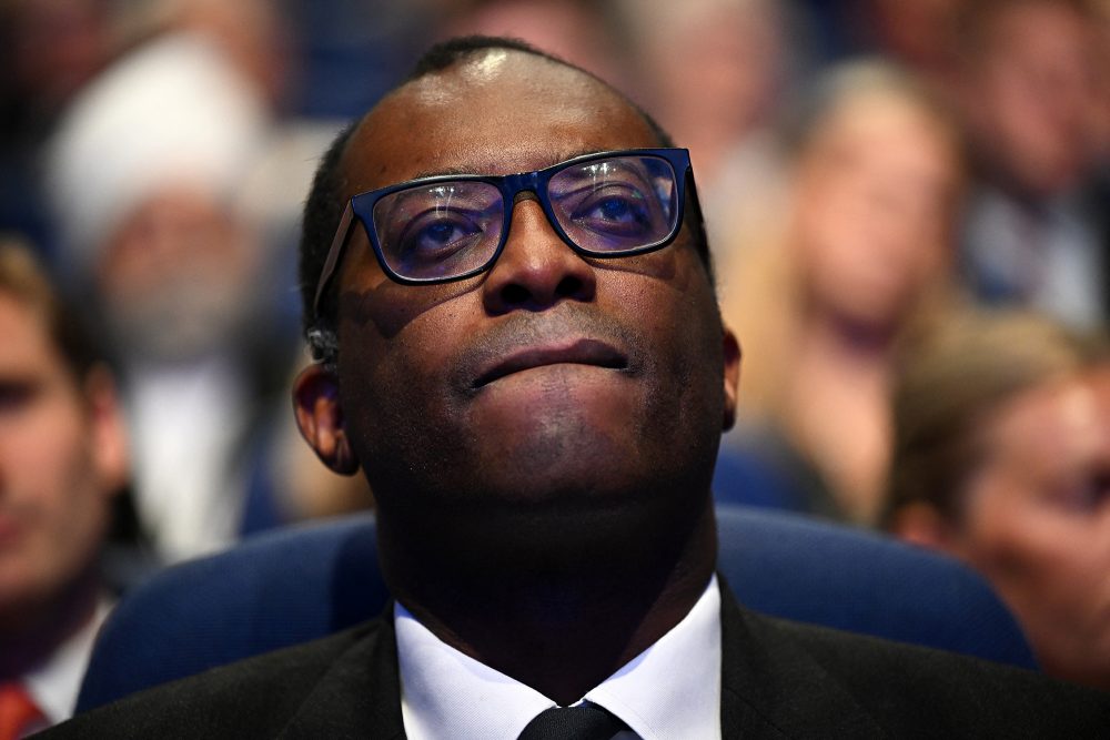 Großbritanniens Finanzminister Kwarteng (Bild: Oli Scarff/AFP)