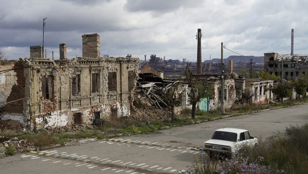 Mariupol am 28. Oktober (Bild: Stringer/AFP)