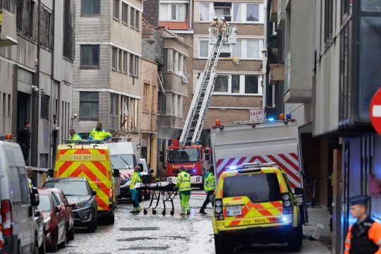 Gasexplosion in Ostende (Bild: Kurt Desplenter/Belga)