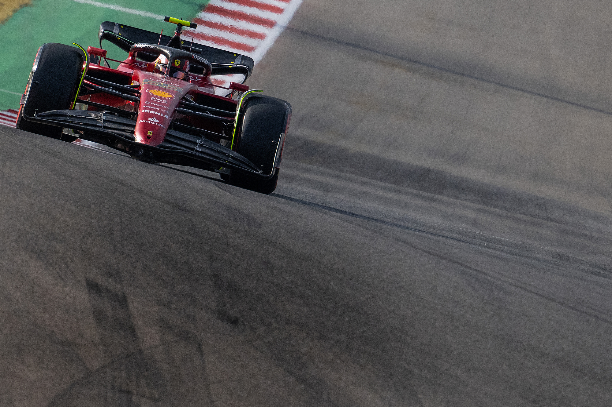 Carlos Sainz beim Qualifying zum Formel-1-Rennen in den USA