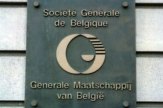 Société générale de Belgique (Archivbild: Belga)