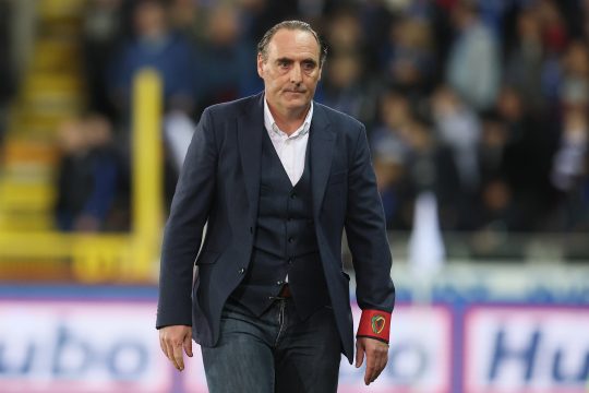 Yves Vanderhaeghe beim Spiel in Brügge am Samstag