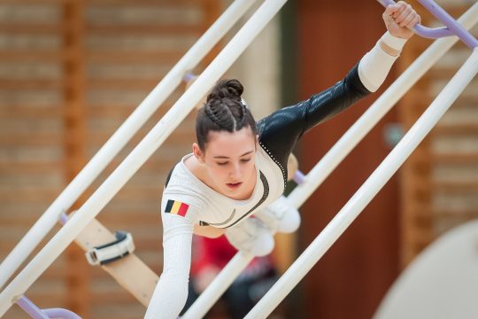 Mara Bartholemy bei den Danish Open (Bild Turnverein Eupen)