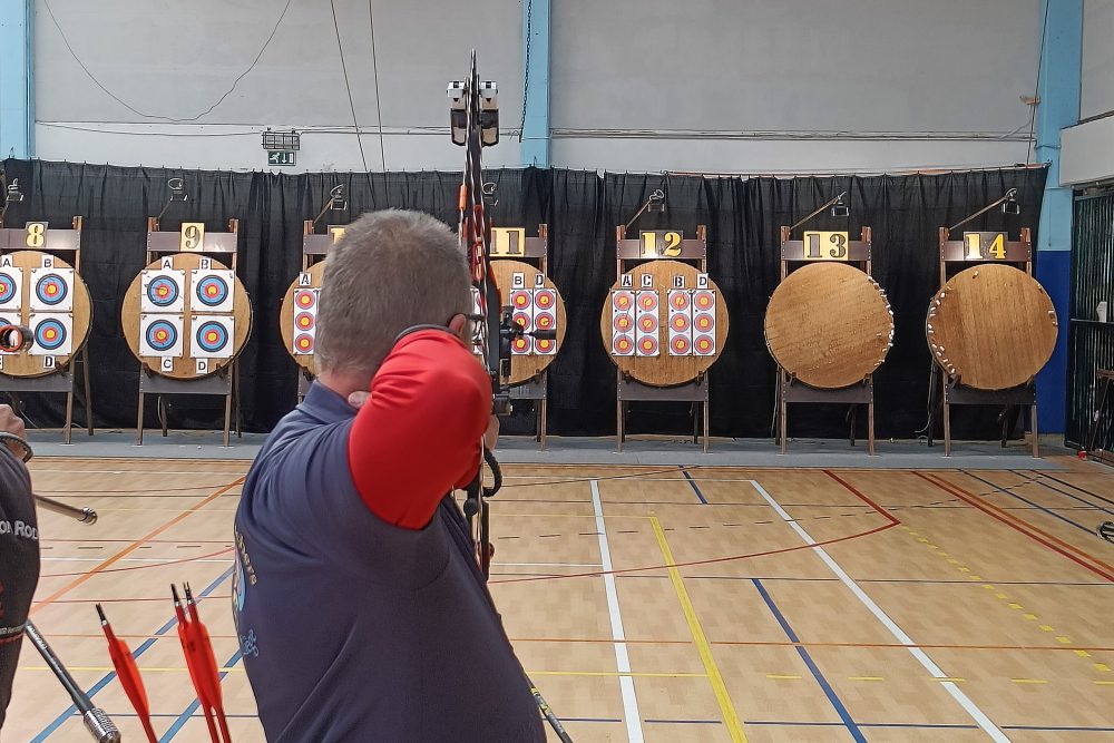 Erste Auflage des Bogenschützenturniers von "Dree Schteng Archery" (Bild: Christophe Ramjoie/BRF)