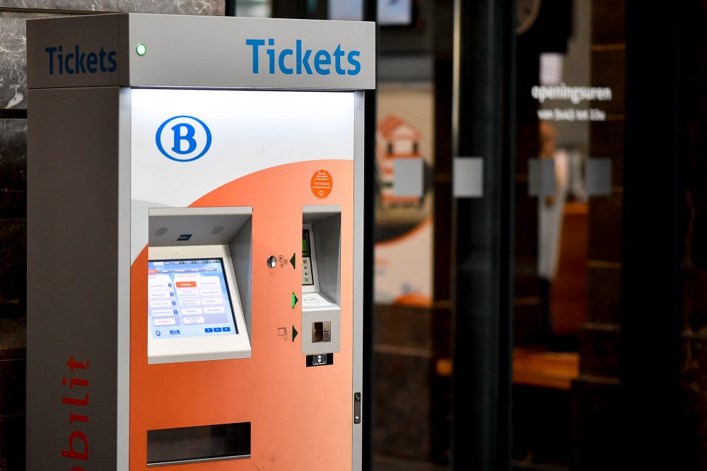 Fahrkartenautomat SNCB (Illustrationsbild)