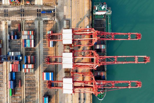 Hafen von Lianyungang in China (Bild: STR/AFP)