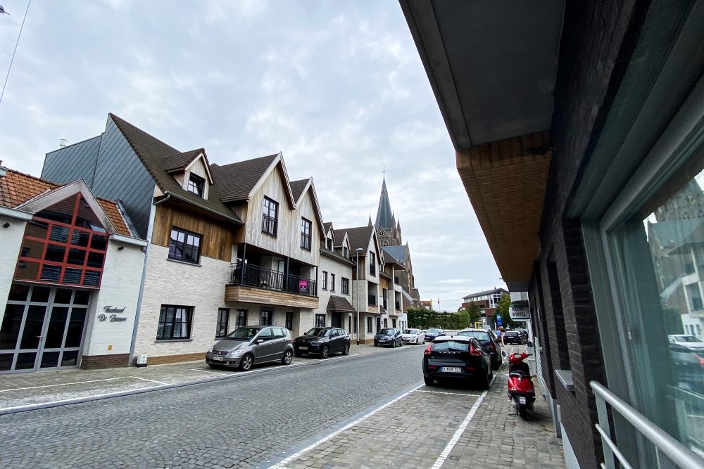 Straße in Jabbeke