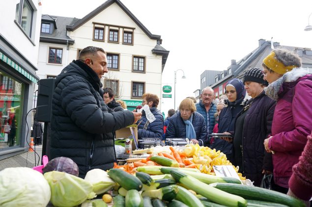 Katharinenmarkt in St. Vith (Bild: Dogan malicki/BRF)