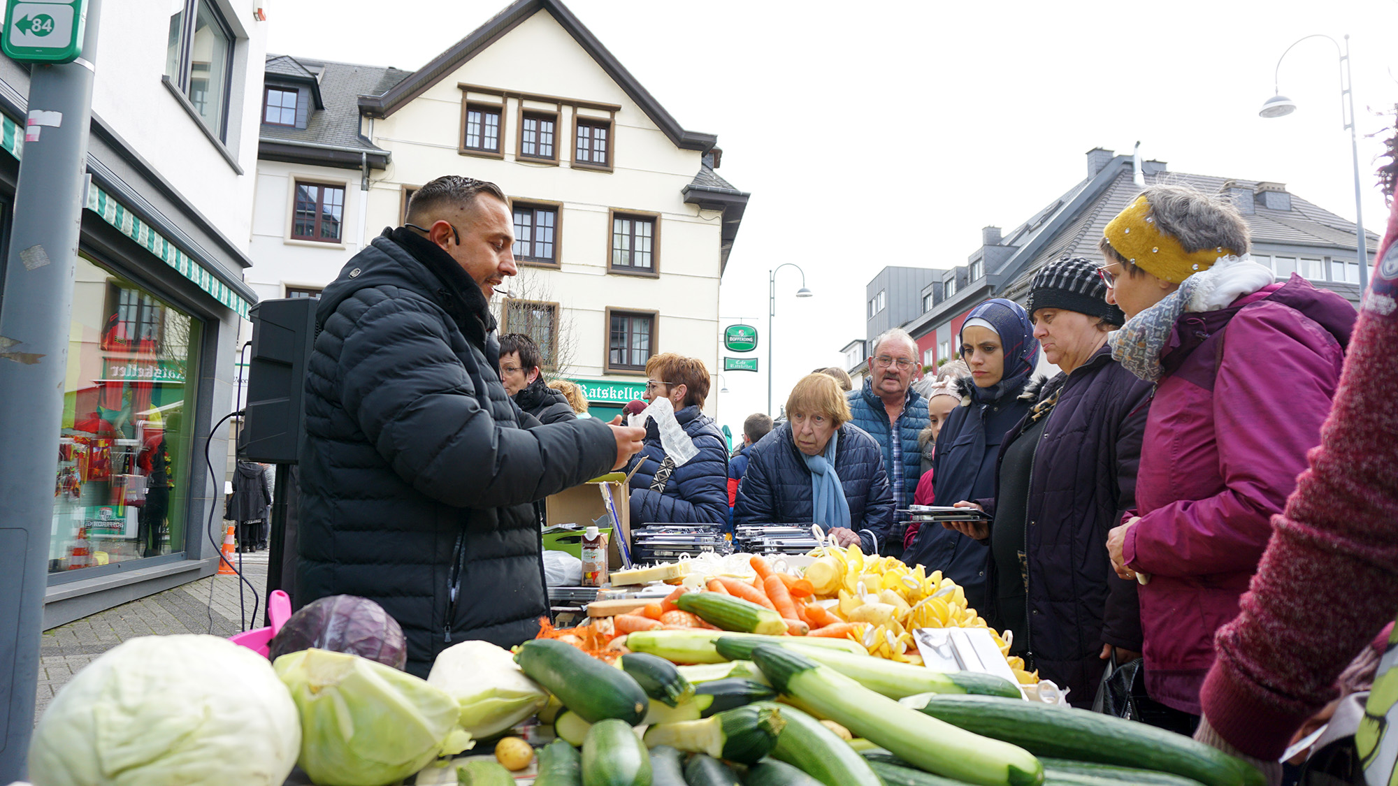 Katharinenmarkt in St. Vith (Bild: Dogan malicki/BRF)