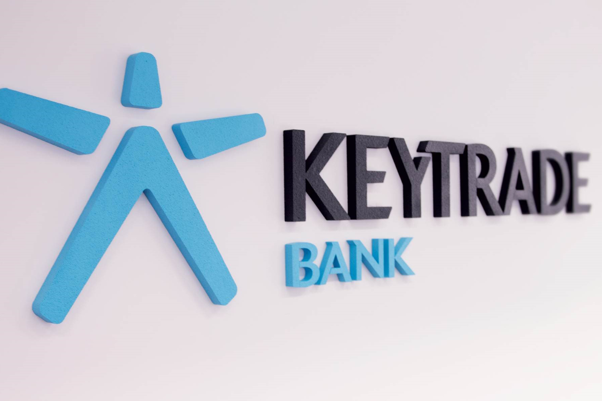 Logo der Keytrade Bank (Bild: Handout/Belga)