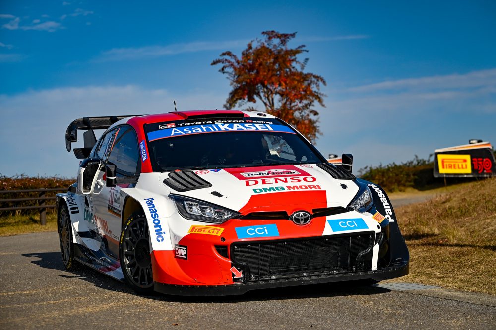 Sébastien Ogier beim Shakedown der Rallye Japan