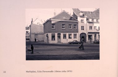Paveestraße in Eupen (Archivbild: Staatsarchiv Eupen)