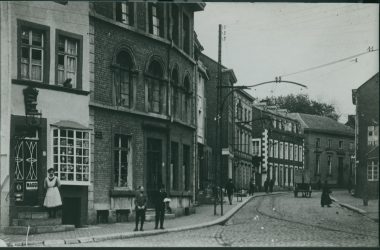 Paveestraße in Eupen (Archivbild: Staatsarchiv Eupen)