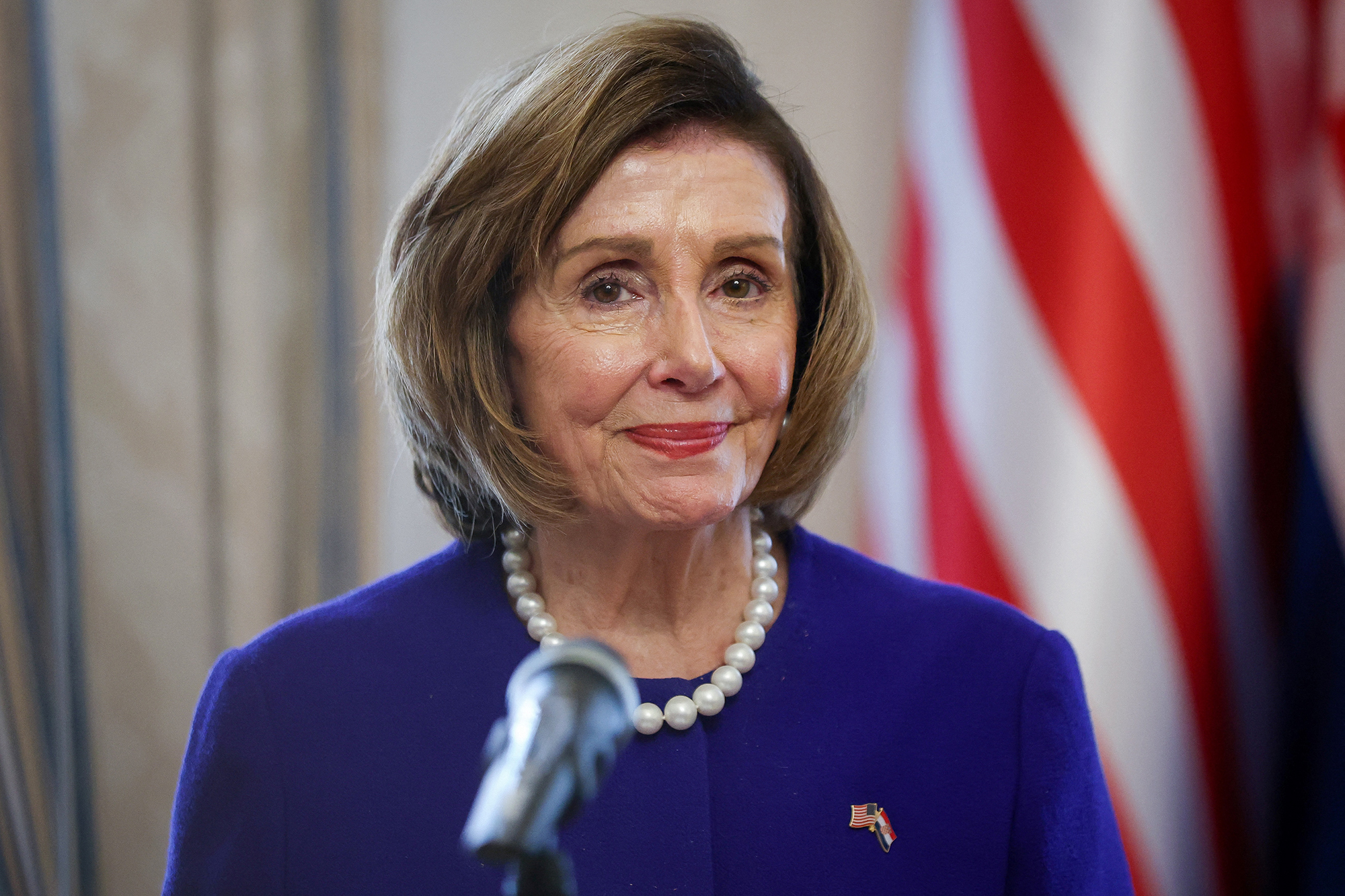 Nancy Pelosi am 24. Oktober (Bild: Damit Sencar/AFP)