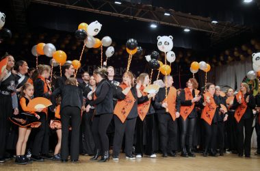 Yves De Sy wurde im Festsaal Patronage als Panda I. proklamiert (Bild: Michaela Brück/BRF)