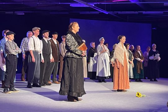 Proben zum Musical "Kyrie" (Bild: Michaela Brück/BRF)