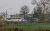 Die Rakete schlug in dem Dorf Przewodow ein (Bild: Wojtek Radwanski/AFP)